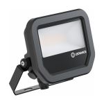 Ledvance LED Floodlight Aluminium Black 8W 1200lm 100D - 865 Daylight | IP66 - Symmetrical
