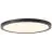 Brilliant Tuco Ceiling Light Plastic Black White 16W 2100lm - 827 Extra Warm White | 250mm