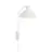 Nordlux Ellen 20 Wall Light Metal and Textile White | Suitable for E14