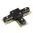 1-Phase Rail T-Connector Black
