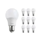 Multipack 10x Noxion Pro LED E27 Pear Frosted 9W 806lm - 822-827 Dim To Warm | Dimmable - Replaces 60W