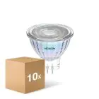 Multipack 10x Noxion PerfectColor LED Spot GU4 MR11 4.4W 345lm 36D - 927 Extra Warm White | Best Colour Rendering - Replaces 35W