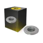 Ground Spot Tiziano Aluminium Silver 1W 50lm - 827 Extra Warm White 